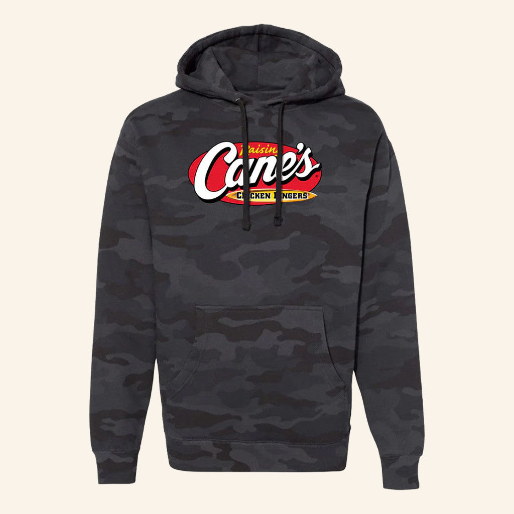 Raising Canes Merch Raising Cane's Chicken Fingers Camo Hoodie Best Gifts For Brother - Thriftgiftshop