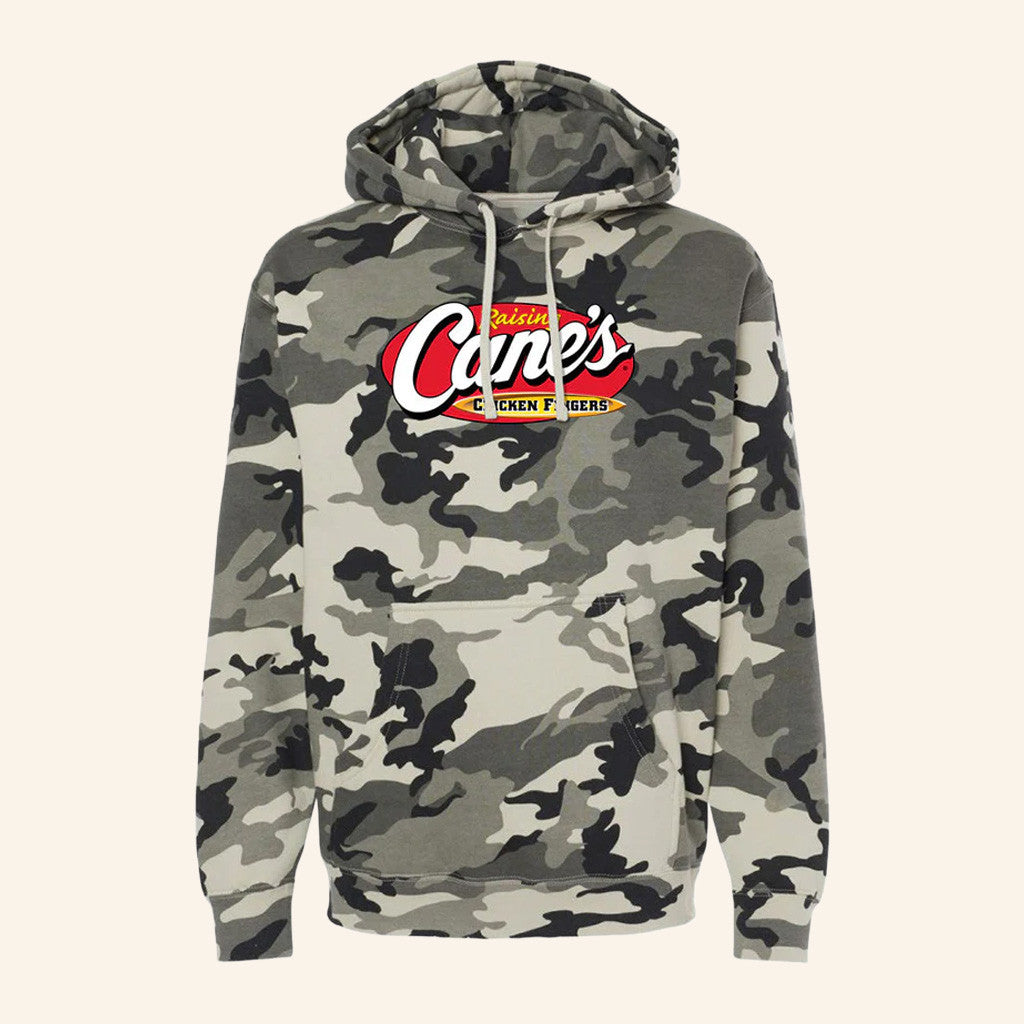 Raising Canes Merch Raising Cane's Chicken Fingers Camo Hoodie Unique Gifts For Husband - Thriftgiftshop
