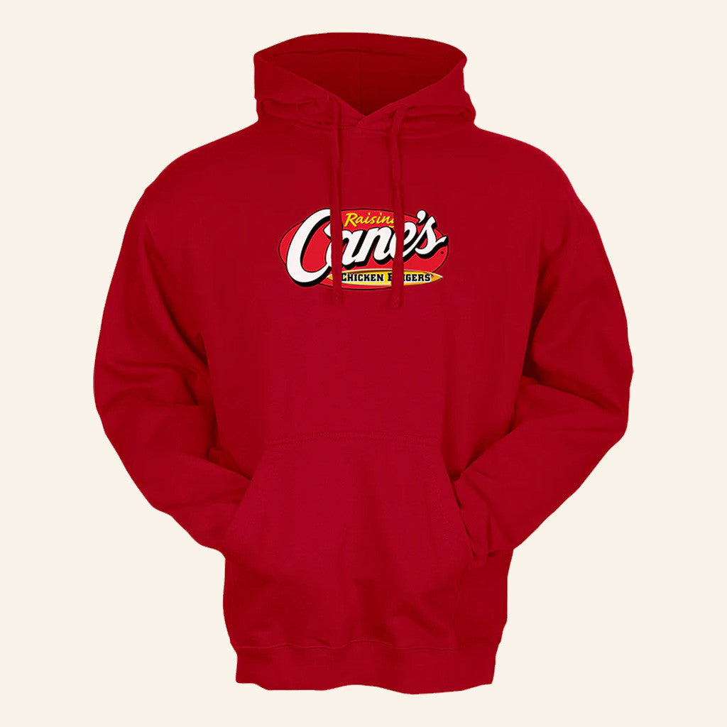 Raising Canes Merch Raising Cane's Chicken Fingers Red Hoodie Gift Ideas For Husband - Thriftgiftshop