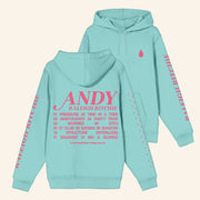 Raleigh Ritchie Merch Andy Anniversary Tracklist Hoodie Presents For Music Lovers - Thriftgiftshop