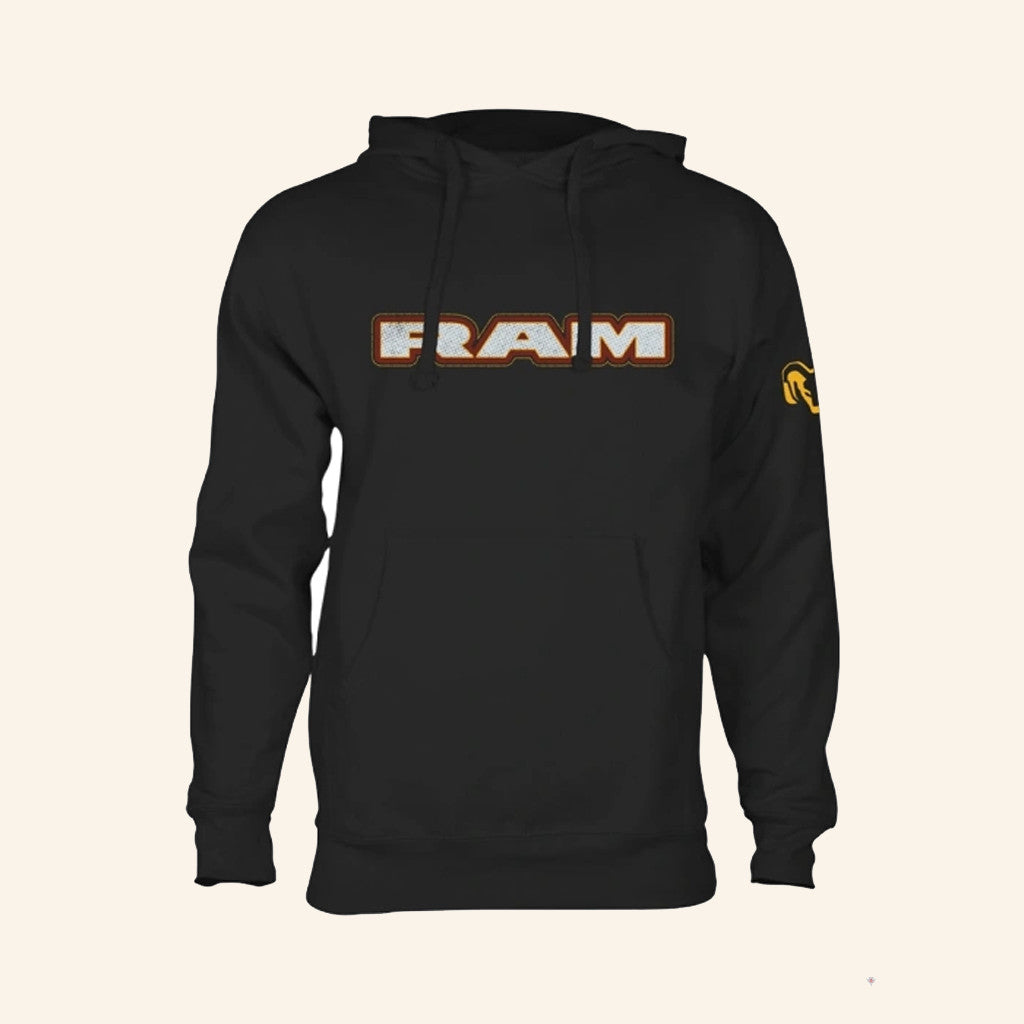 Ram Trucks Merch Ram Word Block Hoodie Best Gifts Ideas For Dad - Thriftgiftshop