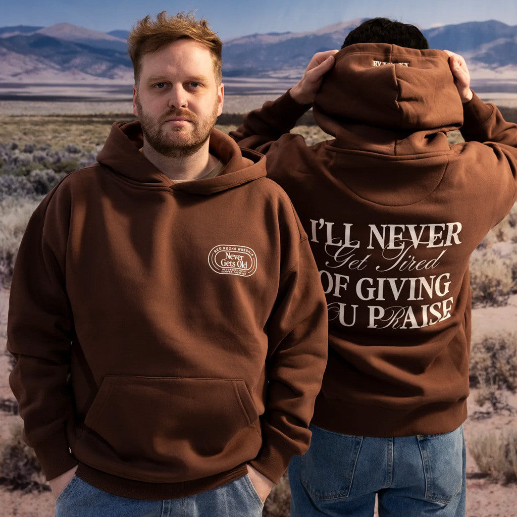 Red Rocks Merch Never Gets Old Hoodie Best Gifts For Him Her - Thriftgiftshop