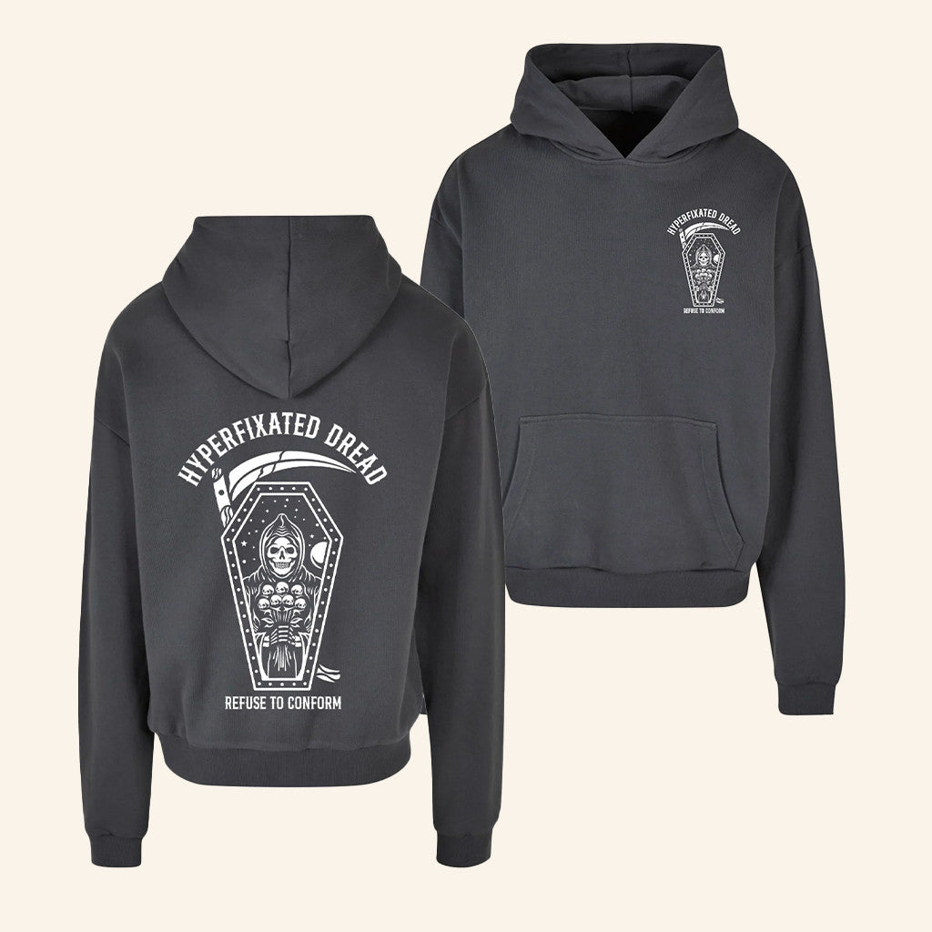 Refuse To Conform Clothing Merch Hyperfixated Dread Hoodie Gifts Ideas For Him - Thriftgiftshop