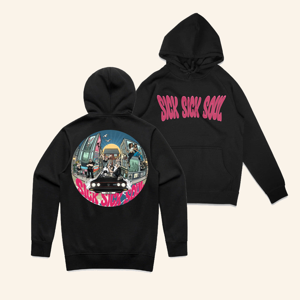 Ren Makes Merch Ren Sick Sick Soul Black Hoodie Christmas Gift Ideas For Her - Thriftgiftshop