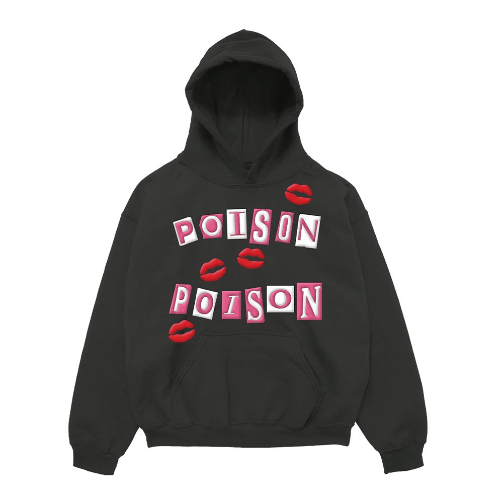 Renee Rapp Merch Lips Poison Poison Hoodie Awesome Father's Day Gifts - Thriftgiftshop