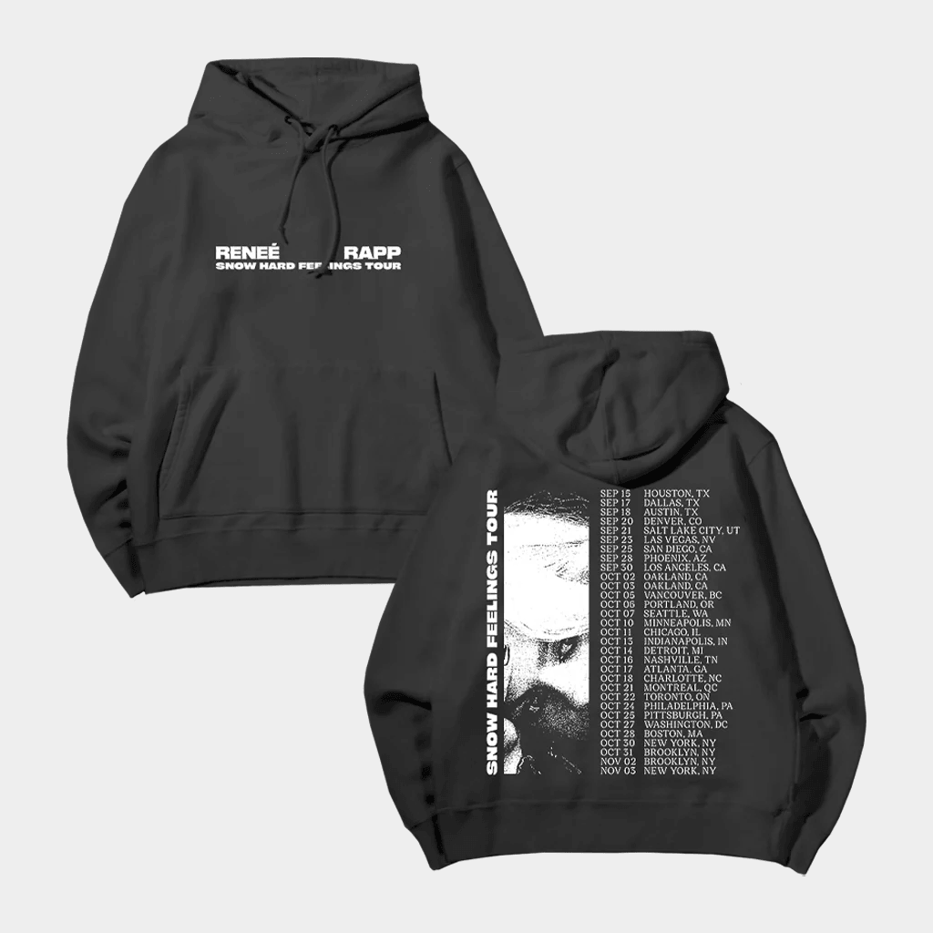 Renee Rapp Merch Snow Hard Feelings Tour Hoodie Renee Rapp Hoodie Gifts For Fans - Thriftgiftshop