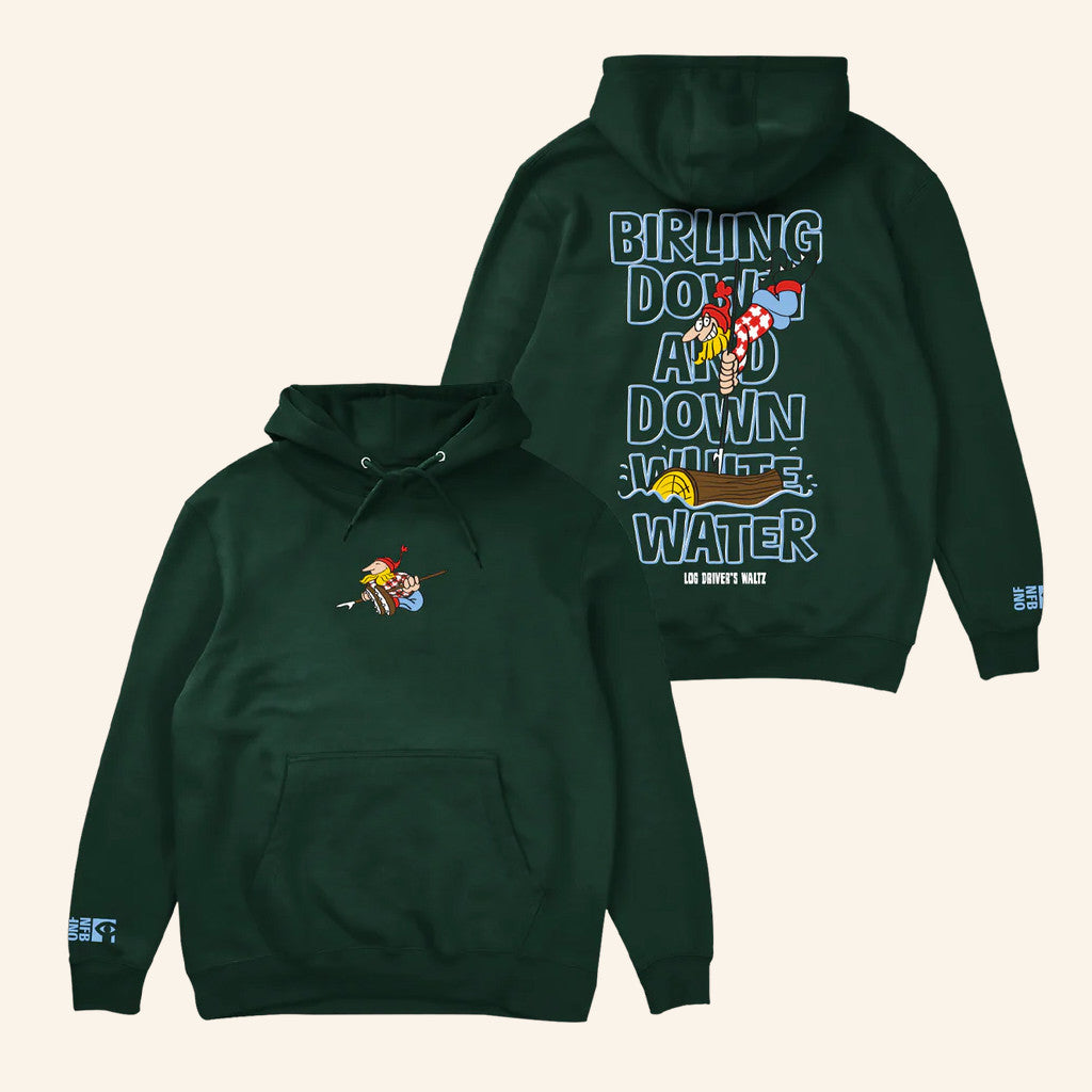 Retrokid Merch Log Driver's Waltz Forest Green Hoodie Christmas Presents For Boyfriend - Thriftgiftshop
