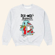 Retrokid Merch Pee-Wee's Playhouse Christmas Special Sweatshirt Xmas Gifts For Husband - Thriftgiftshop
