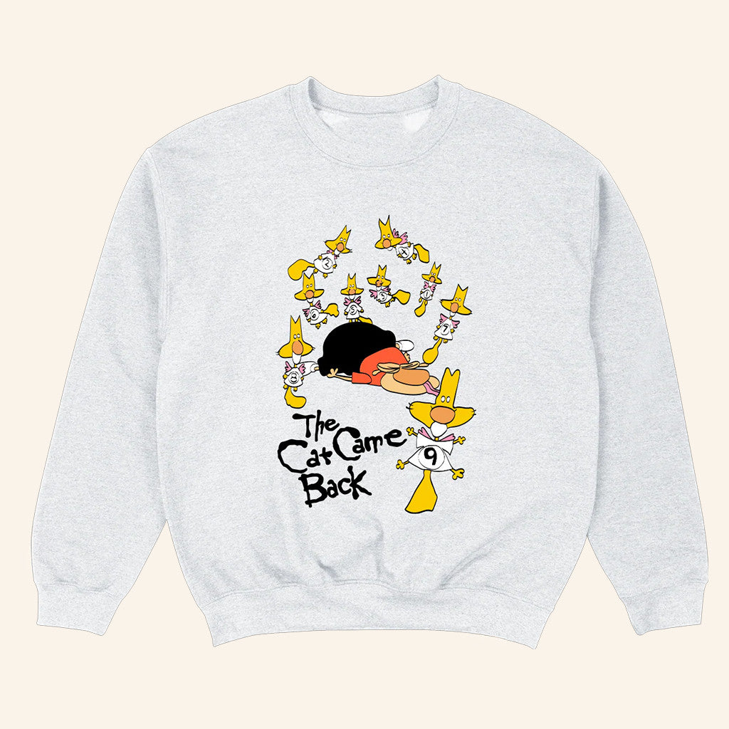 Retrokid Merch The Cat Came Back Sweatshirt Xmas Gifts For Daughter - Thriftgiftshop