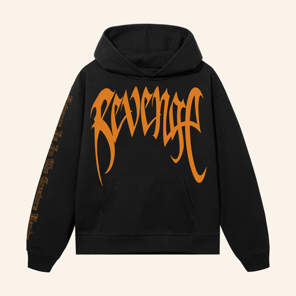 Revenge Merch Arch Logo Hoodie Christmas Present Ideas For Dad - Thriftgiftshop