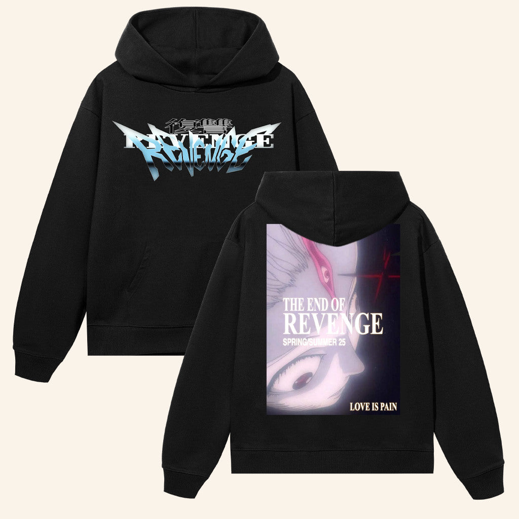 Revenge Merch Finale Hoodie Black Christmas Gifts For Boyfriend - Thriftgiftshop