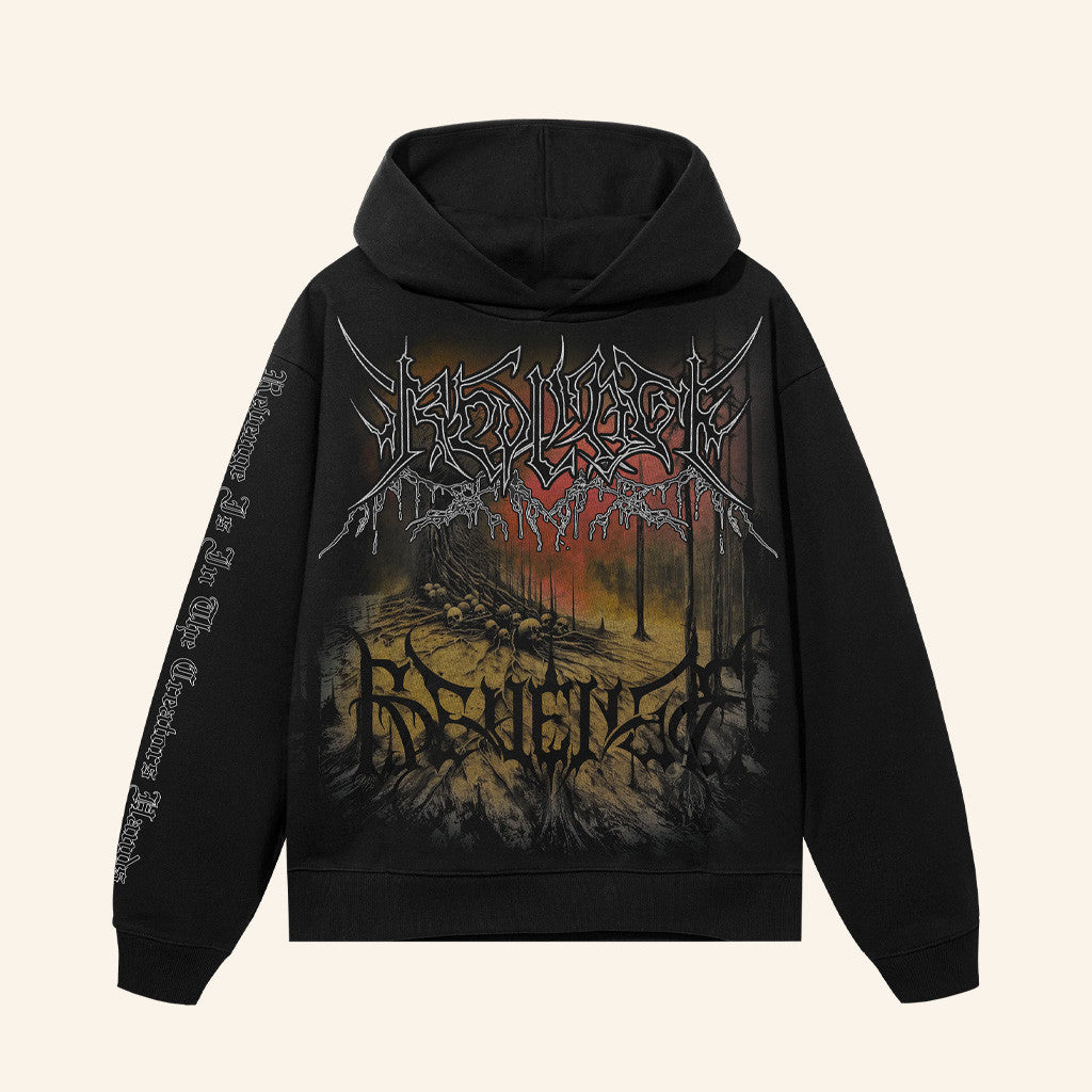 Revenge Merch Forest Hoodie Black Christmas Gifts For Brother - Thriftgiftshop