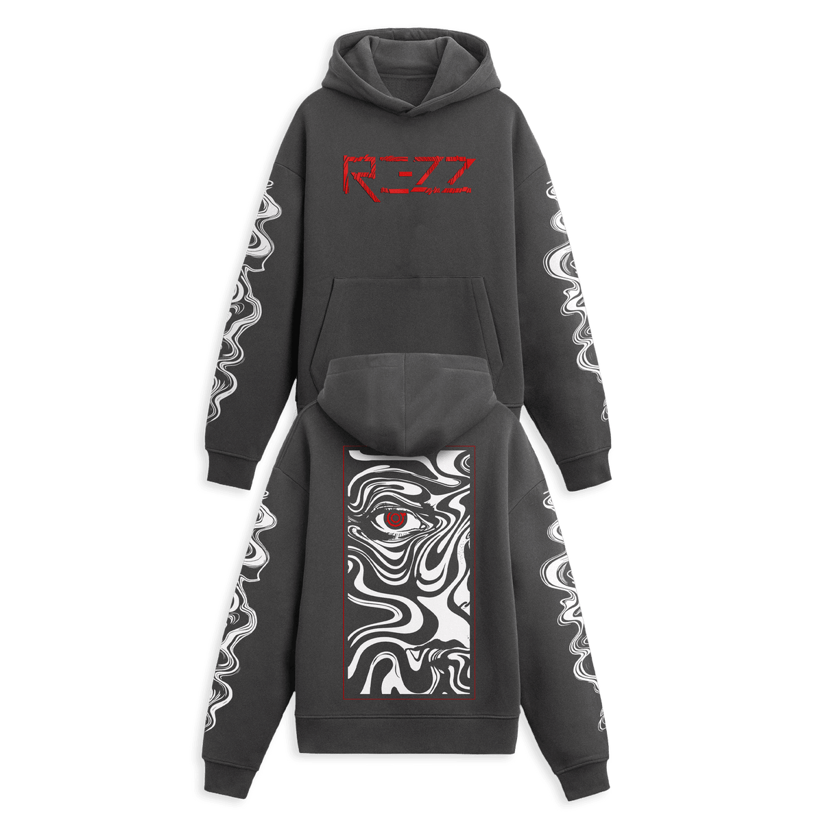 Rezz Merch Summer 2025 Rezz EQ Ultra Hoodie Present For Husband - Thriftgiftshop