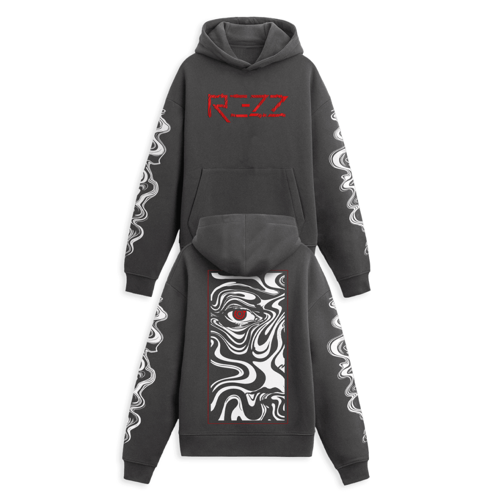 Rezz Merch Summer 2025 Rezz EQ Ultra Hoodie Present For Husband - Thriftgiftshop