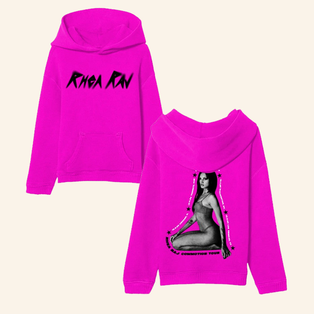 Rhea Raj Merch Commotion Hoodie Best Gifts For Music Lovers - Thriftgiftshop