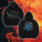 Riot Games Merch Arcane Collection Jinx Of Arcane Holographic Hoodie Present For Brothers - Thriftgiftshop