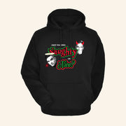 Robbie Williams Merch Naughty Or Nice Hoodie Cool Gifts For Music Lovers - Thriftgiftshop