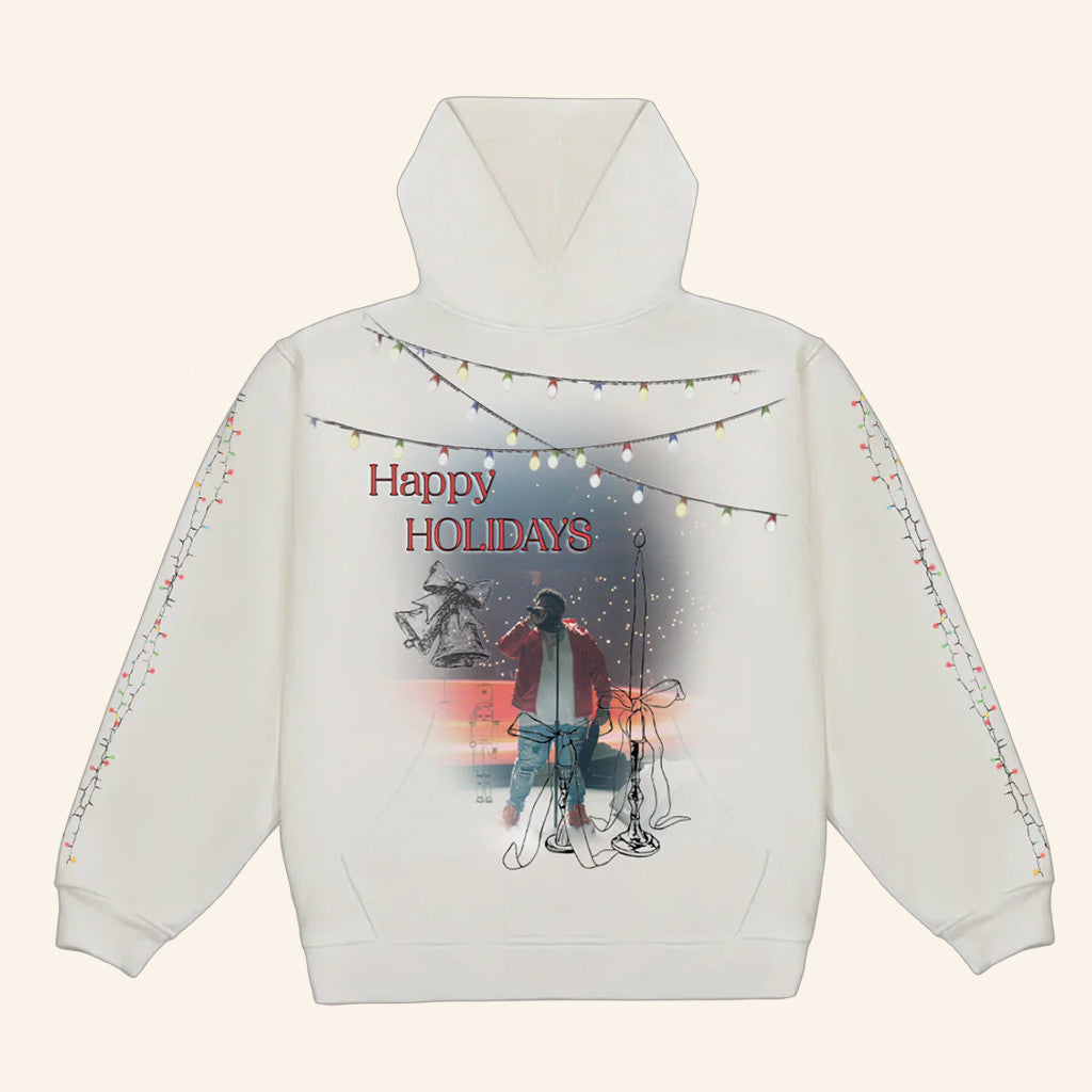 Rod Wave Merch Rod Wave Happy Holidays Hoodie Christmas Gifts For Music Lovers - Thriftgiftshop