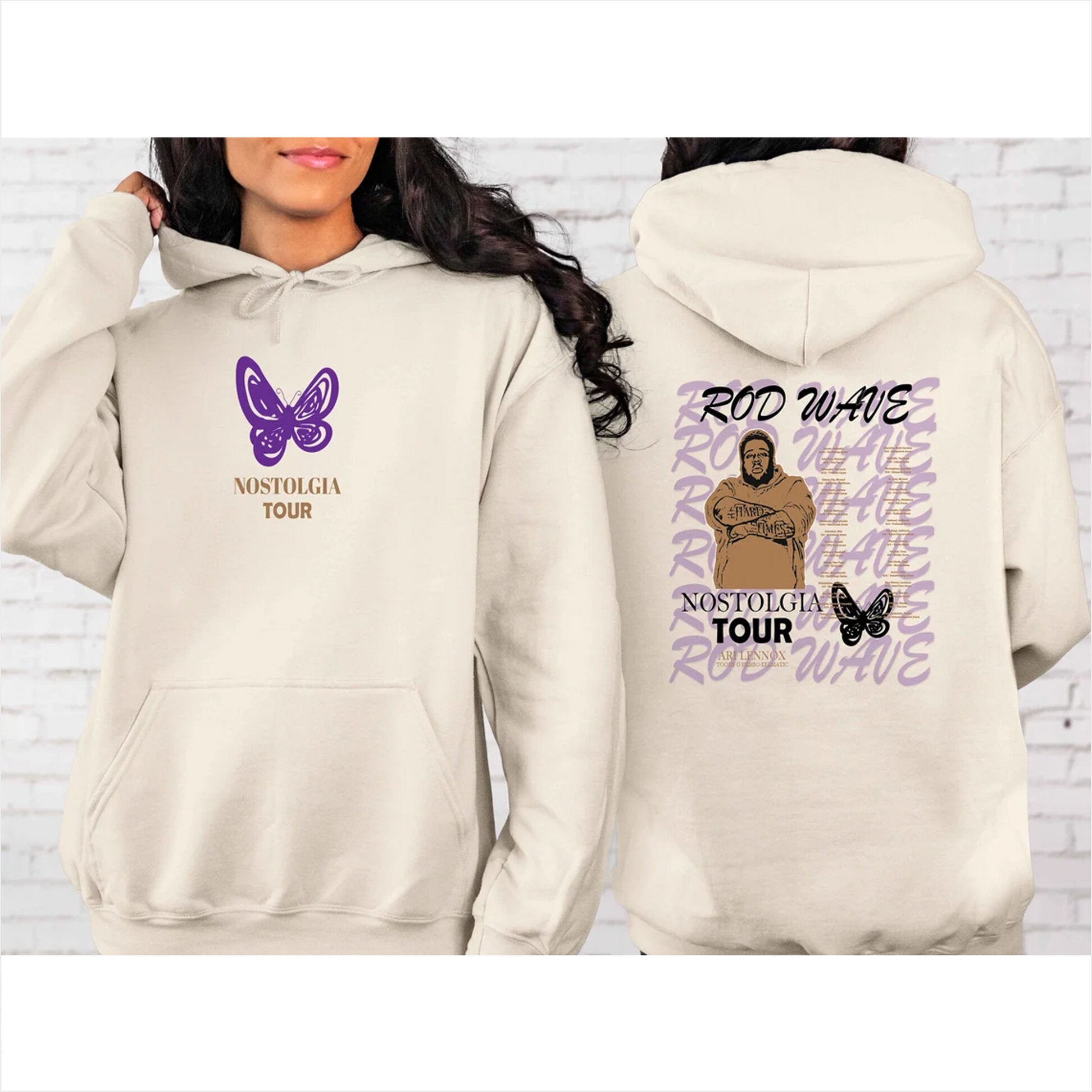 Rod Wave Nostalgia Hoodie, Rod Wave Nostalgia Hoodie, 90S Rap Music Hoodie Gifts For Brother - Thriftgiftshop