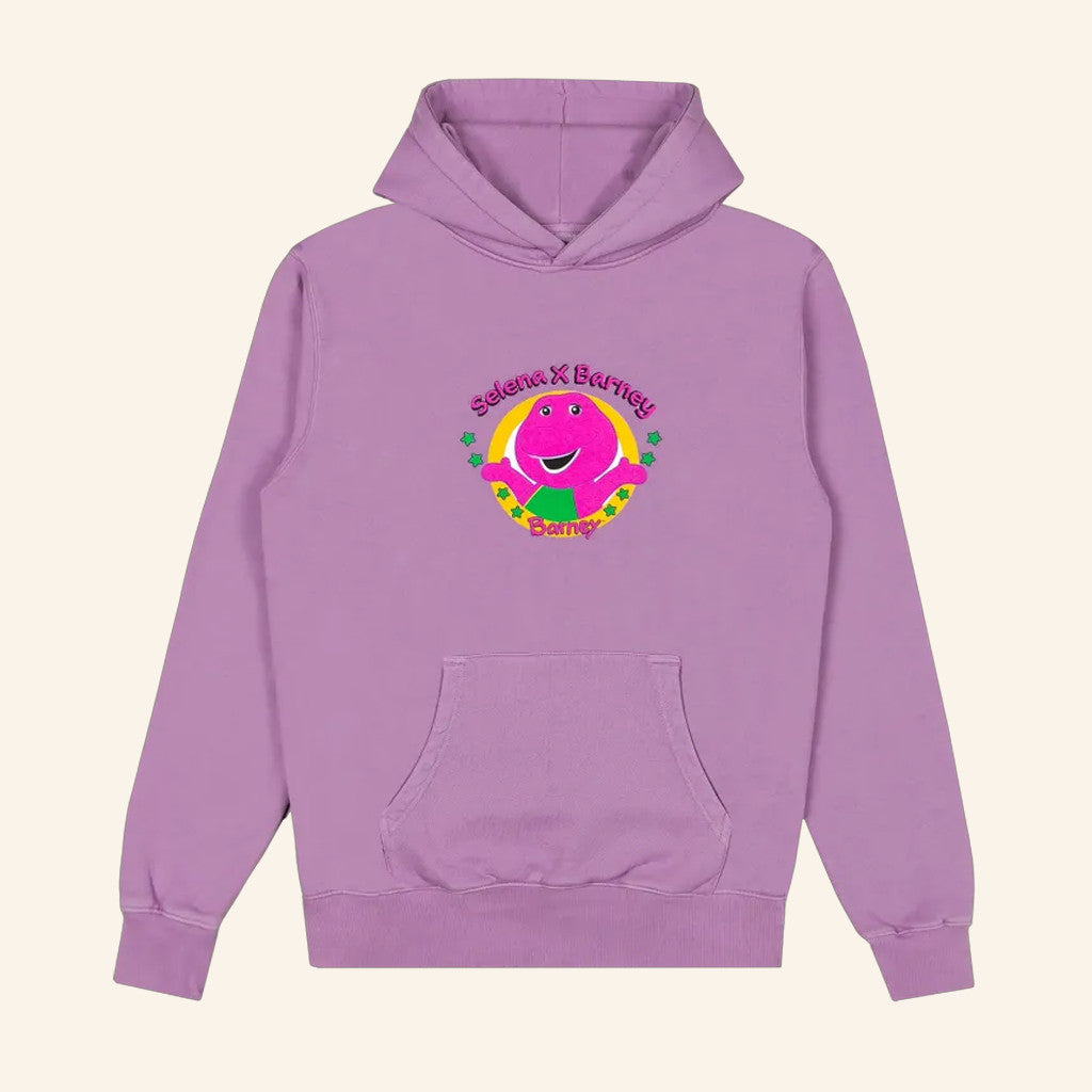 Rolling Stone Merch Barney X Selena Starbright Hoodie Gifts Ideas For Her - Thriftgiftshop