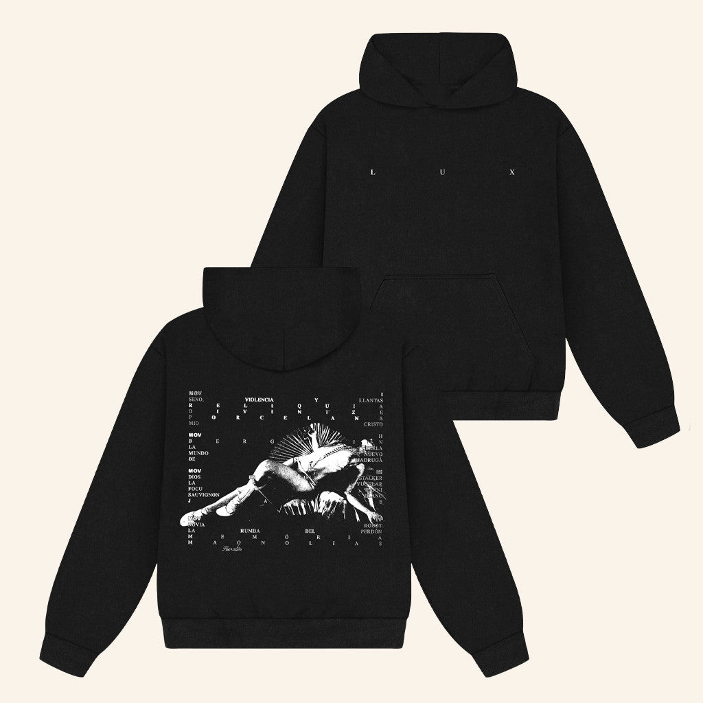 Rosalia Merch Lux Tracklist Hoodie Cool Gifts For Music Lovers - Thriftgiftshop