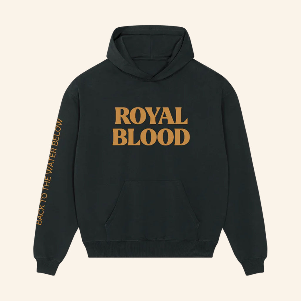 Royal Blood Band Merch Back To The Water Below Black Hoodie Christmas Gifts For Rock Fans - Thriftgiftshop
