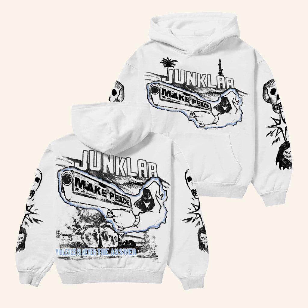Royalty DFW Merch Jl Junkwood White Hoodie Best Gifts For Husband - Thriftgiftshop