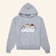 RSQ x Peanuts Holiday Snowmen Hoodie Christmas Gifts For Boyfriend - Thriftgiftshop