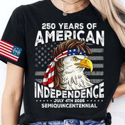 Thriftgiftshop 250 Years Of American Flag Shirt Happy 250th Birthday USA Patriotic 4th Of July Tee America 250th Anniversary Independence Day Shirt