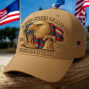 Thriftgiftshop 250th Anniversary Hat United States Of America Semiquincentennial Independence Patriotic Gifts