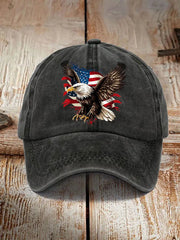 Thriftgiftshop Eagle 250th Anniversary Hat USA Flag Independence Day Baseball Cap Patriotic Eagle Gifts