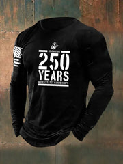 Thriftgiftshop U.S Marine Corps 250Th Anniversary Long Sleeve Shirt Best United States Marine Corps Idea Gifts
