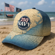 Thriftgiftshop U.S Navy Veteran Hat 250th Anniversary Independence Day Cap Gifts For Patriots