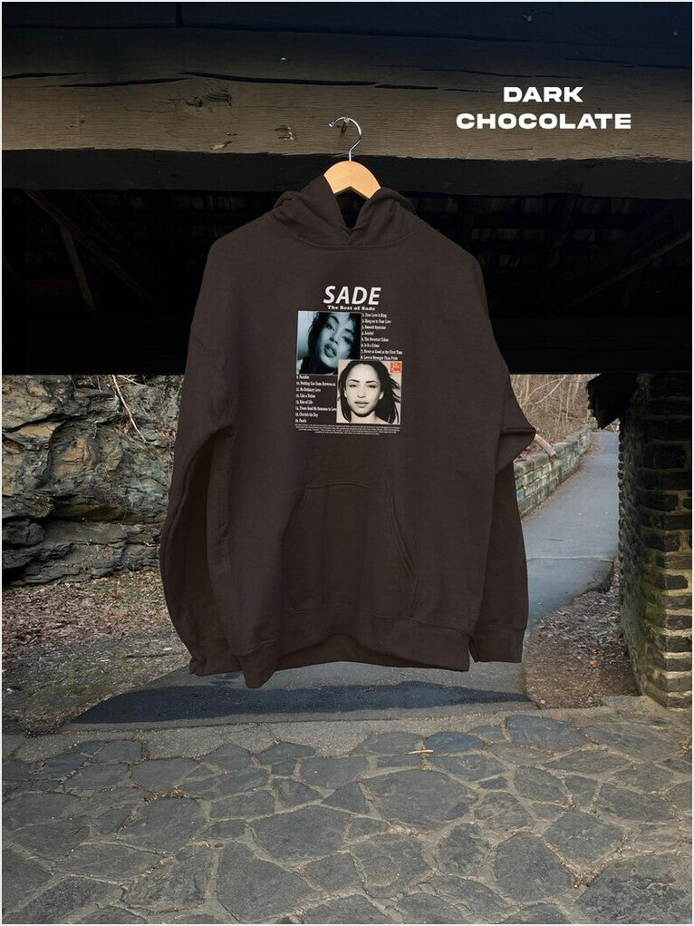 Sade Hoodie The Best Of Sade Album Hoodie Gifts For Besties Trendy Merch - Thriftgiftshop