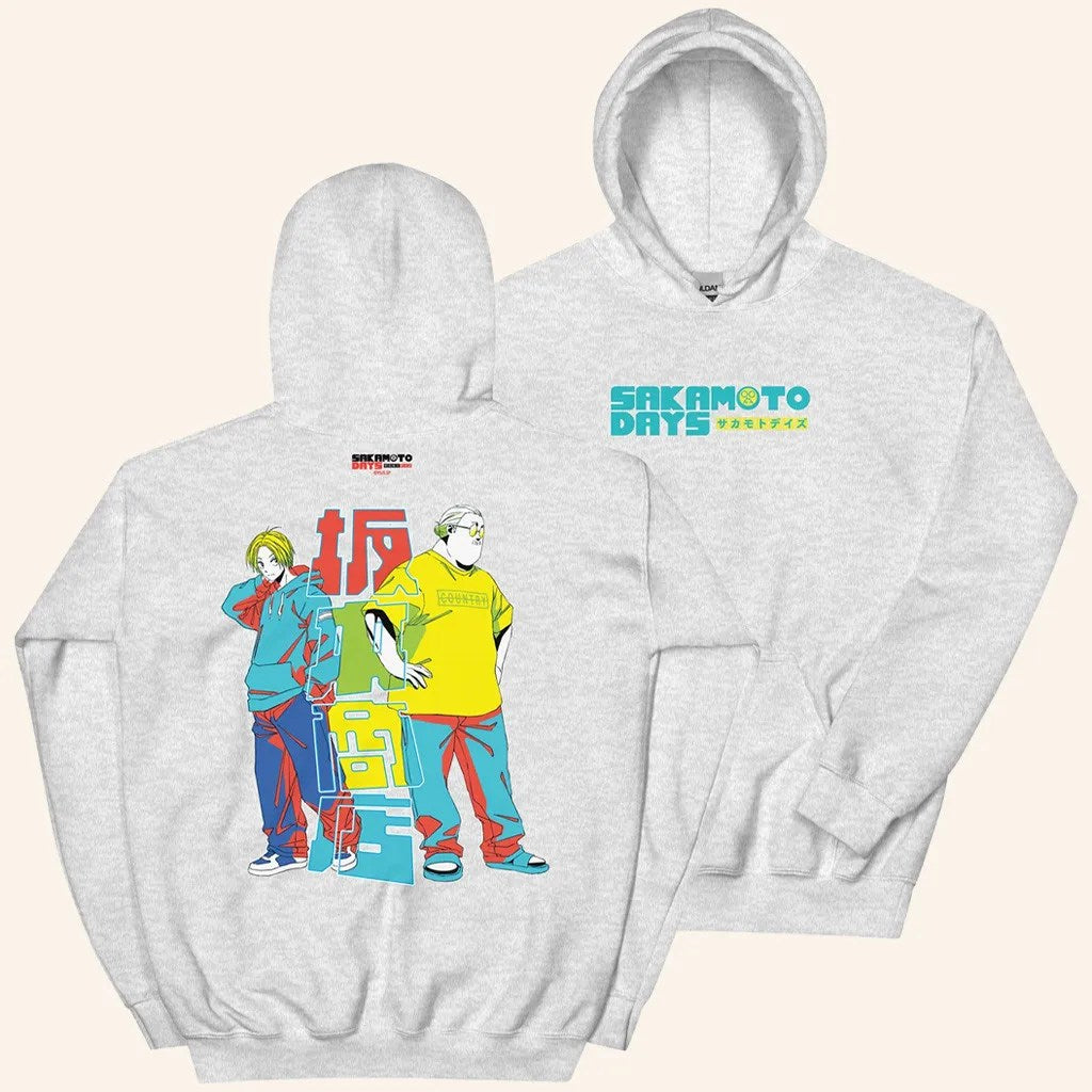 Sakamoto Days Merch Sakamoto Days Logo Hoodie Gift Ideas For Anime Lovers - Thriftgiftshop