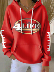 San Francisco Football Hoodie San Francisco Strong Merch Game Day Clothing Gifts For Sister - Thriftgiftshop