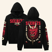 Secrets Merch Secrets Devil Black Hoodie Unique Gifts For Music Lovers - Thriftgiftshop