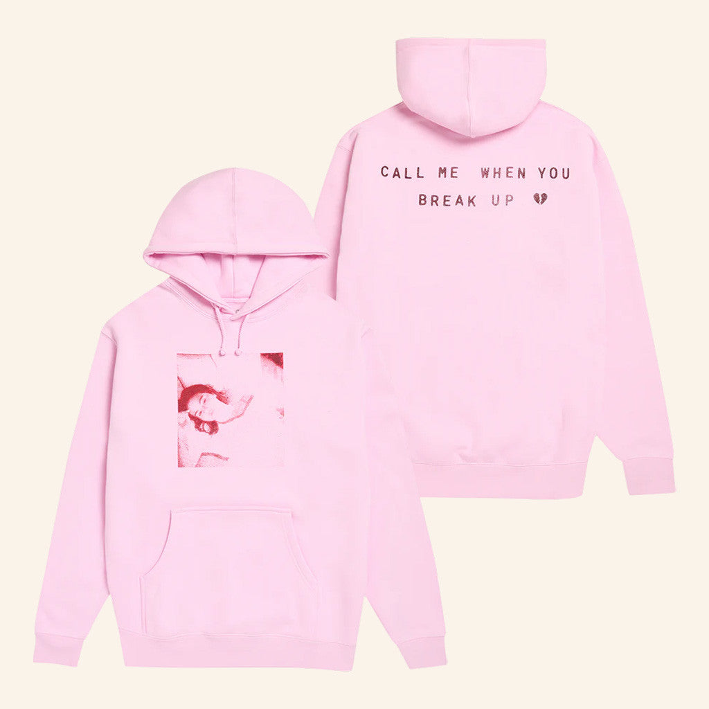Selena Merch Call Me When You Break Up Hoodie Gifts For Girlfriend - Thriftgiftshop