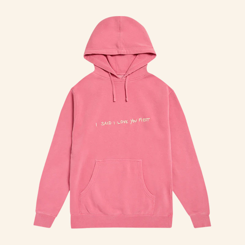 Selena Merch I Said I Love You First Hoodie Birthday Gifts For Music Lovers - Thriftgiftshop
