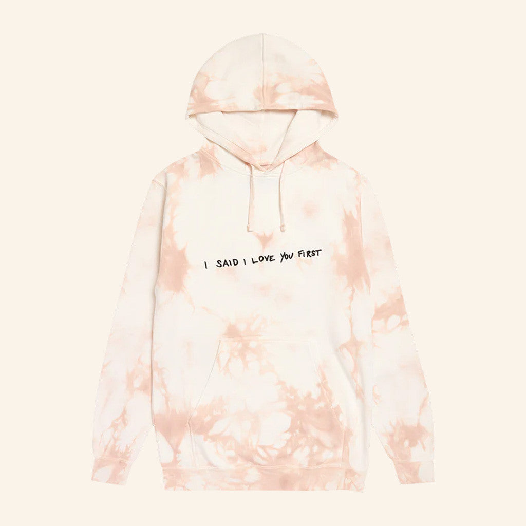 Selena Merch I Said I Love You First Tie Dye Hoodie Birthday Gifts For Daughter - Thriftgiftshop