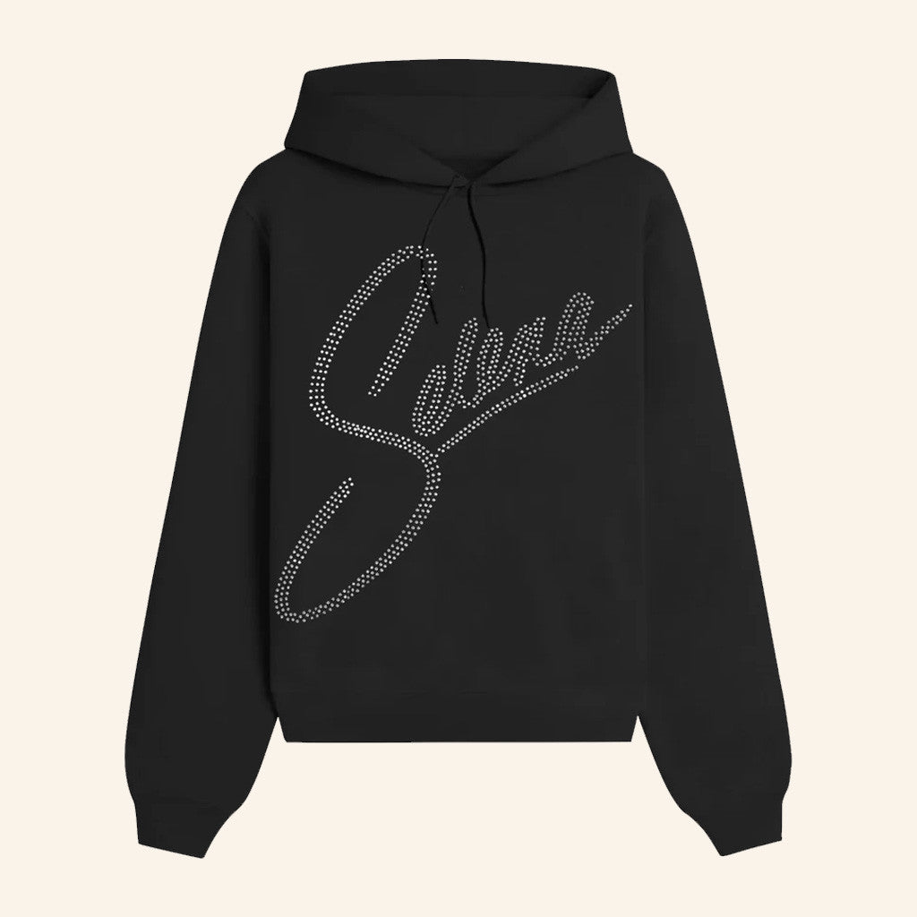 Selena Quintanilla Merch Selena Crystal Hoodie Birthday Gift For Wife - Thriftgiftshop