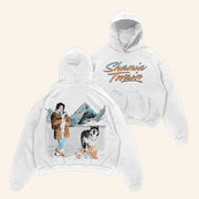 Shania Twain Merch White Wolf Hoodie Christmas Gifts For Sister - Thriftgiftshop