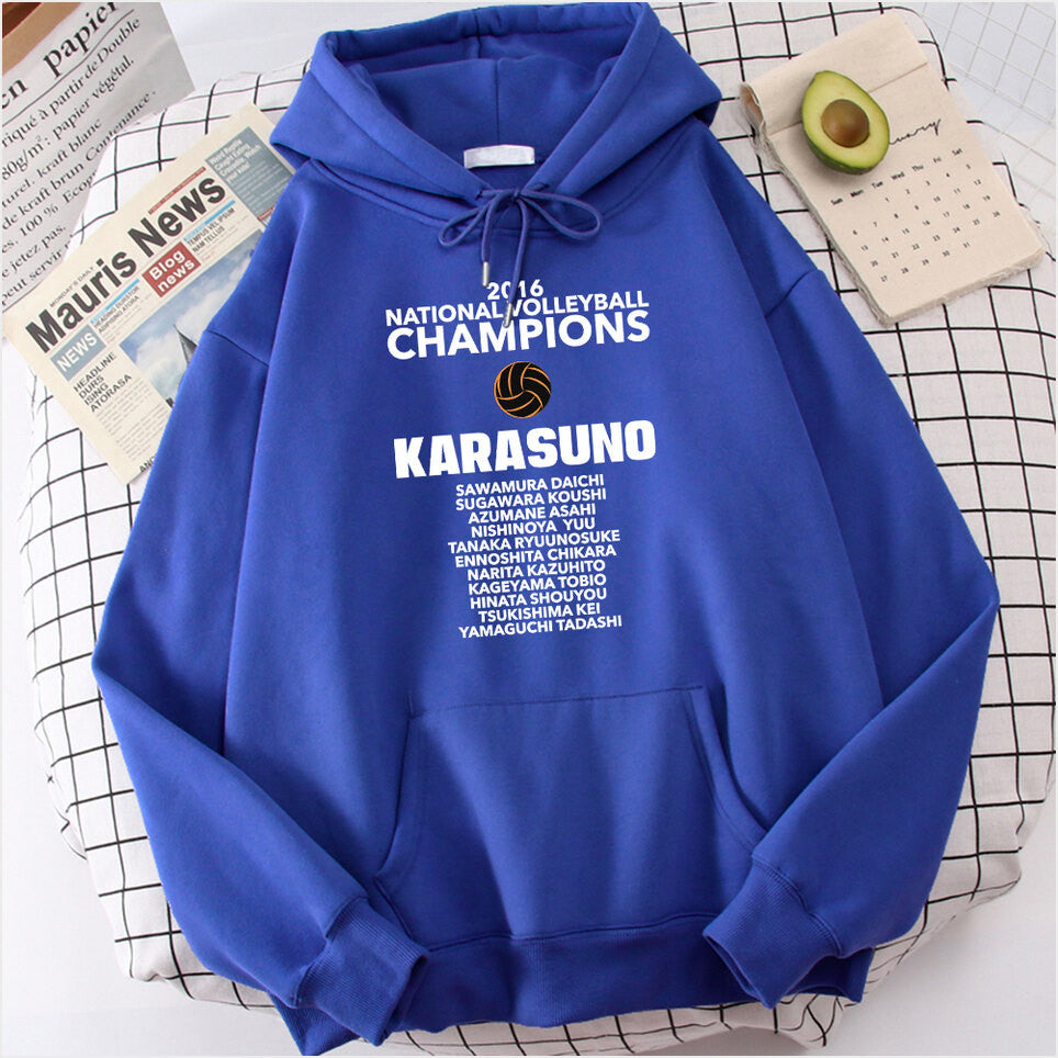 Sheruniverse Karasuno Haikyuu Anime Prints Mens Hoodie Gifts For Fans Trendy Merch - Thriftgiftshop