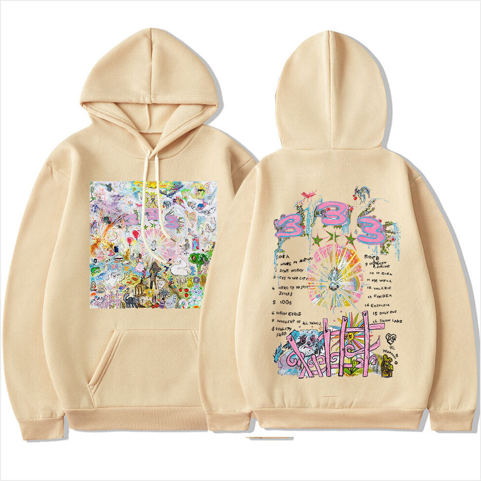 Sheruniverse Swedish Rapper Bladee 333 Hoodie Gifts For Him Merch Apparel - Thriftgiftshop