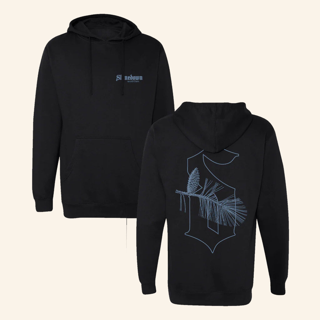 Shinedown Merch Us And Them Xx Hoodie Gifts For Brother - Thriftgiftshop