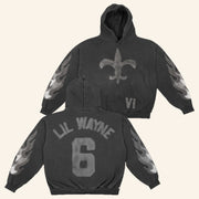 Shoplilwayne Merch NO Black Flames Hoodie Gift Ideas For Boyfriend - Thriftgiftshop