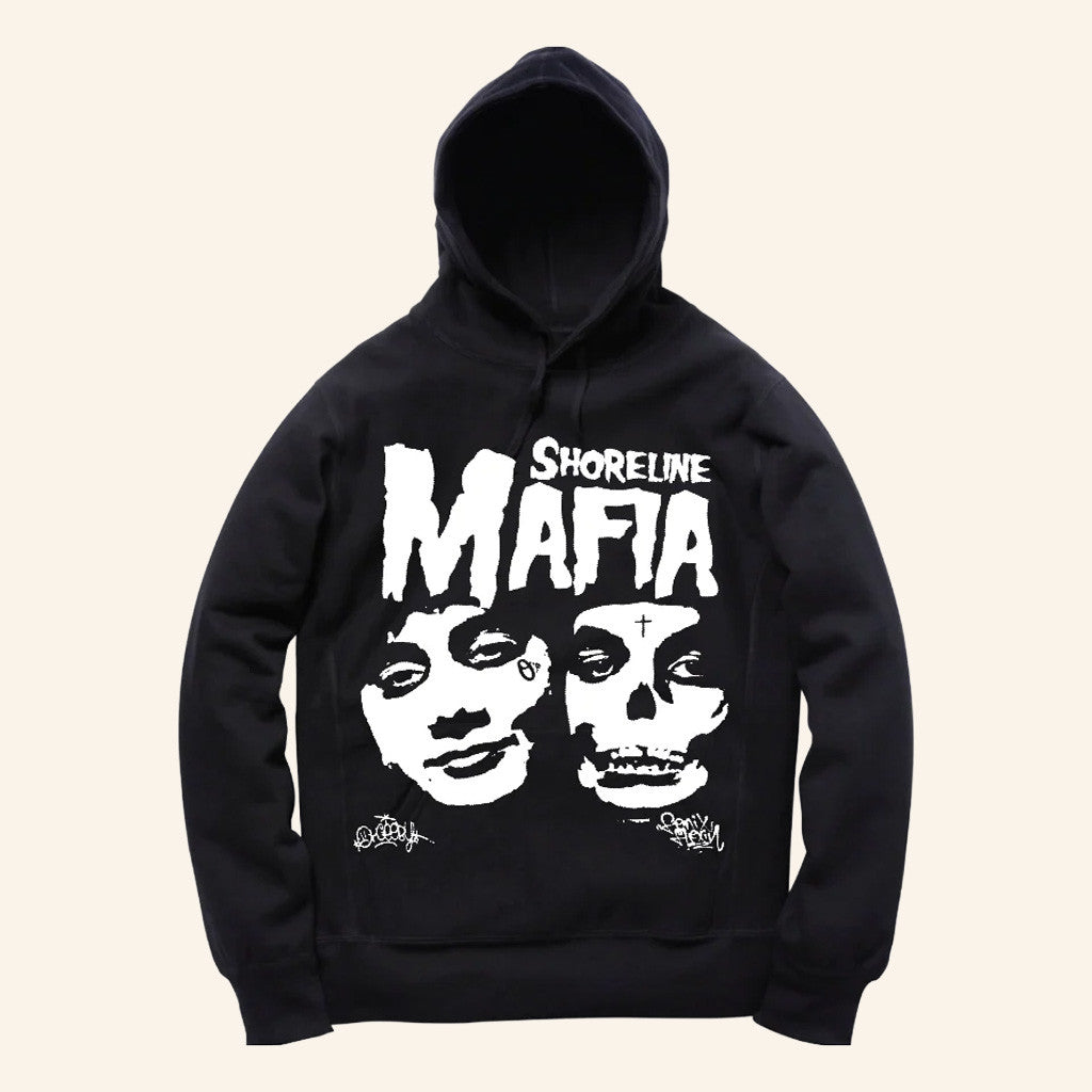 Shoreline Mafia Merch Shoreline Mafia Misfits Hoodie Gift Ideas For Hip Hop Lovers - Thriftgiftshop