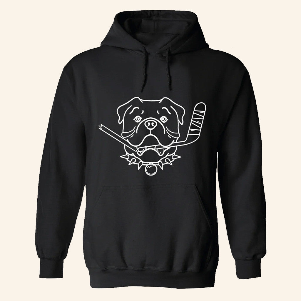 Shoresy Merch Happy Bulldog Hoodie Christmas Gift Ideas For Him - Thriftgiftshop
