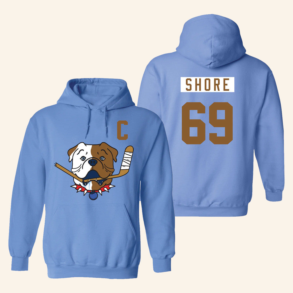 Shoresy Merch Sudbury Bulldogs Shore 69 Hoodie Gifts For Ice Hockey Fans - Thriftgiftshop