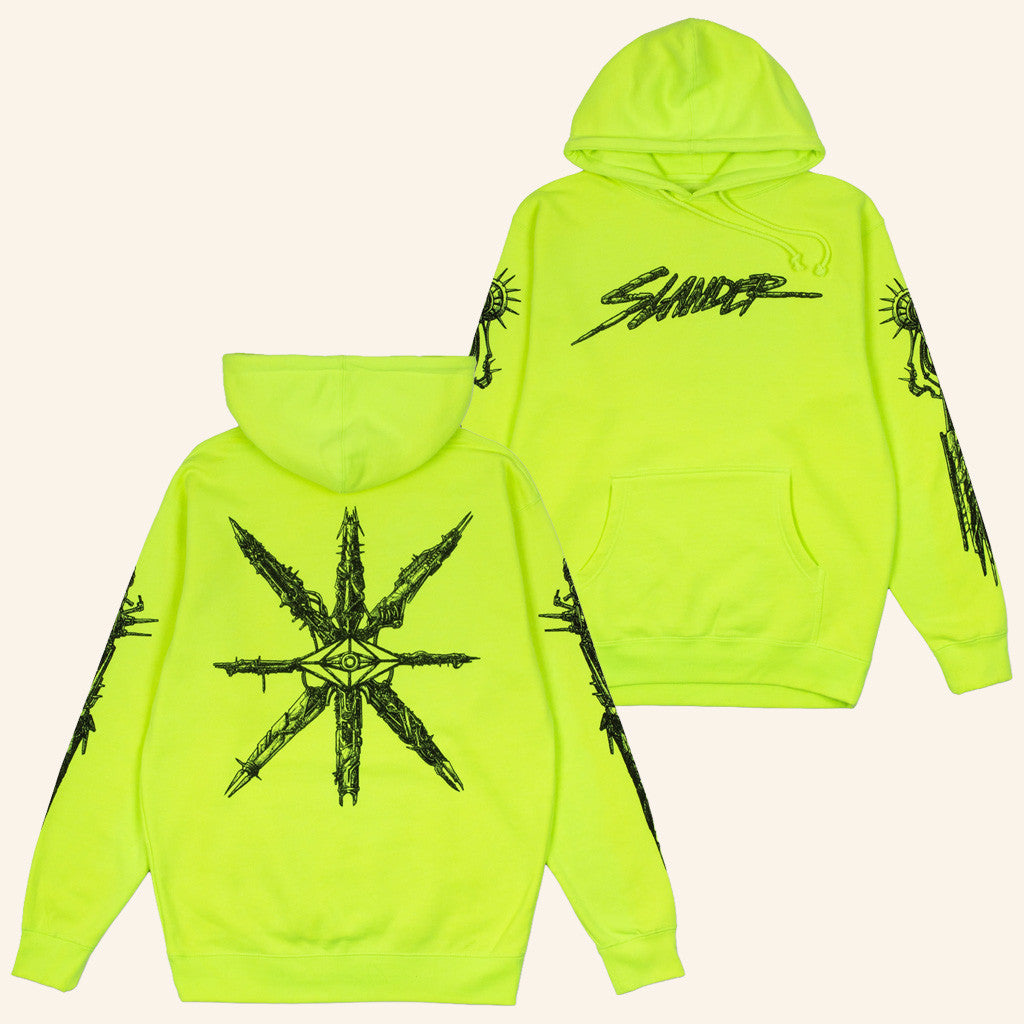 Slander Merch Neon Mechanical Hoodie Christmas Gifts For Brother - Thriftgiftshop